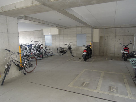 FLATS MINAGUCHI（フラッツミナグチ） 駐輪場