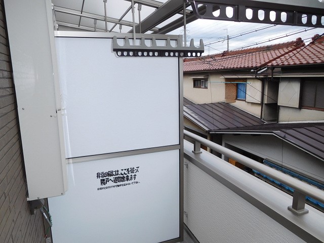 つばきハイツ ベランダ