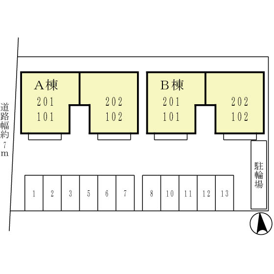 ソレアードピネ 間取り