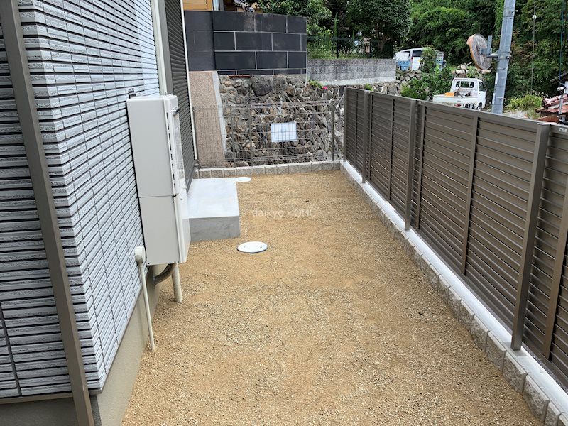 ティエラ恩智ザフォレスト 庭